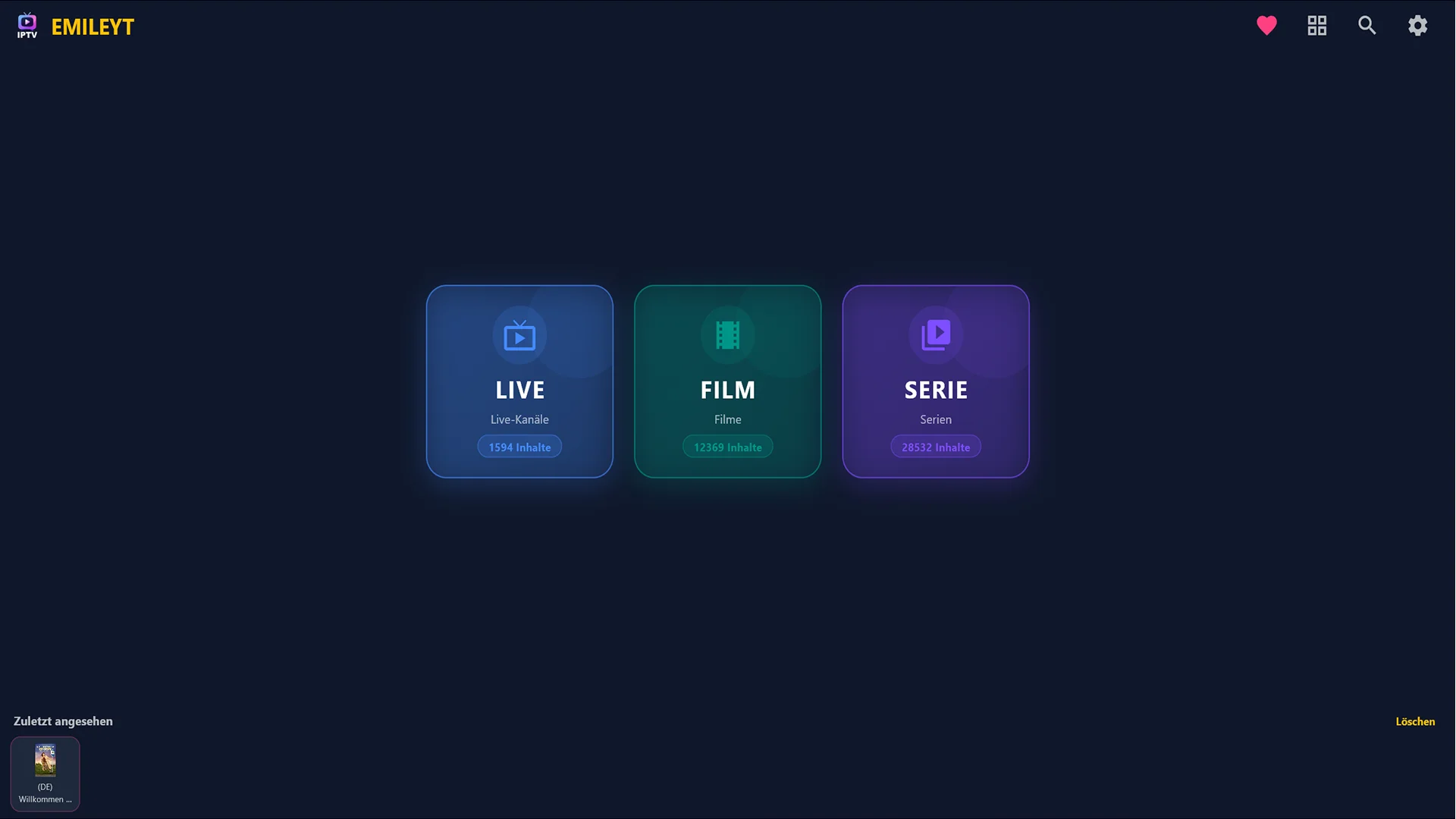 Emileyt IPTV Player — PC