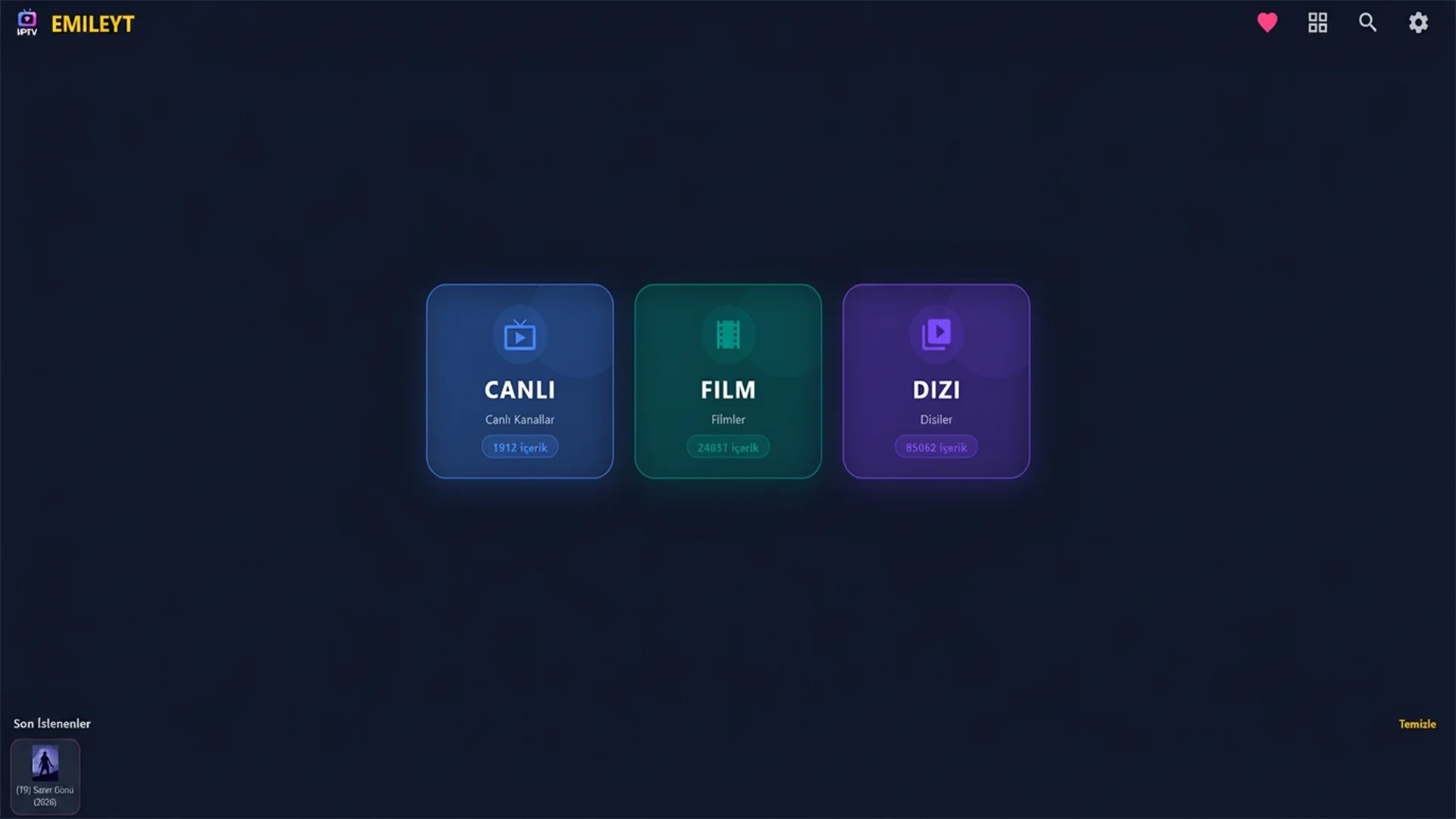 Emileyt IPTV Player — PC